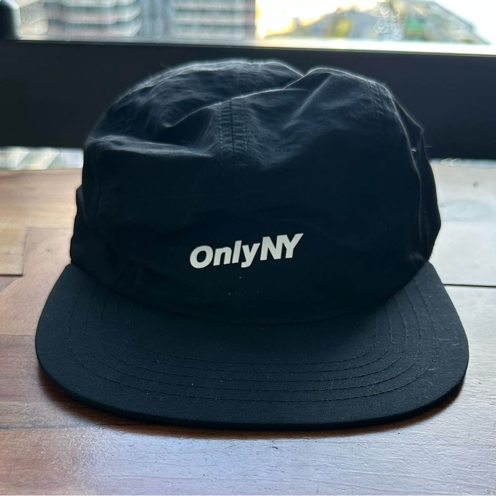OnlyNY nylon 5-panel hat black